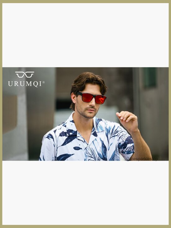 Polarized Fit Over Sunglasses, TR90 Frame, UV400 Protection, Square Shape main image 5